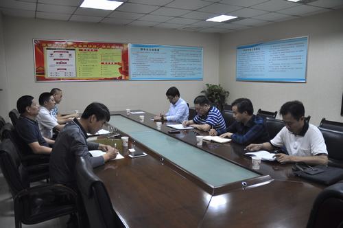 董事长宁兴刚与临潼区对接洽谈合作事宜