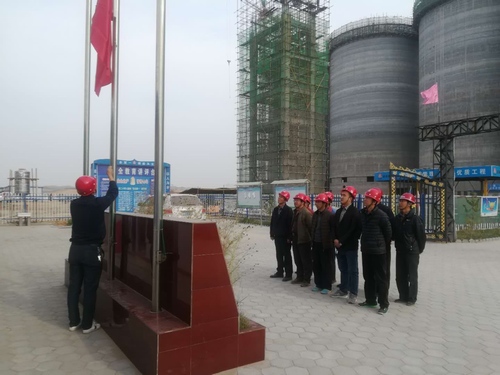 澄合分公司基层支部别样的“国庆”节