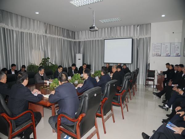 掘进公司召开干部大会宣布干部任免决定