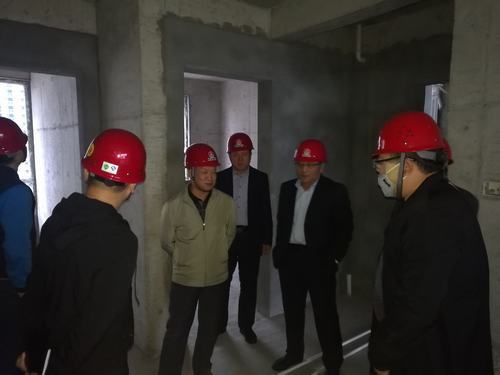 陕煤集团、建设集团领导莅临渭南分公司检查指导工作