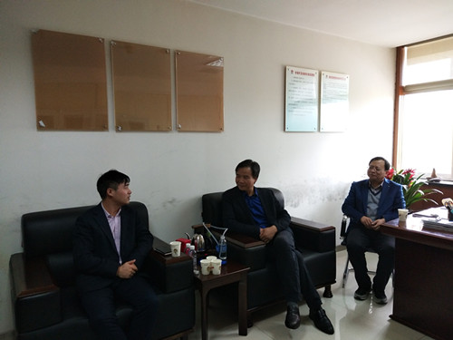 陕煤集团海南德璟置业投资有限责任公司一行莅临建设集团交流座谈