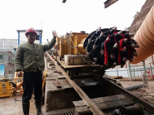 矿建二公司冶坪项目部又一“新成员”进入岗位