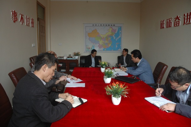 副总经理司正林一行莅临矿建三公司调研指导工作