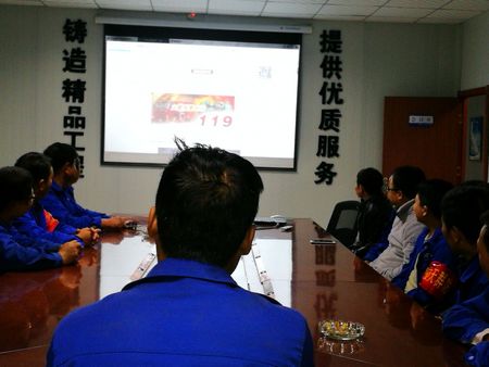 天工公司土建十五部纵深消防安全知识培训