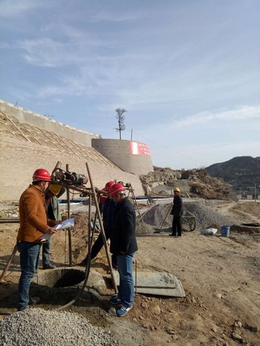 汉中分公司承建的吴堡横沟温泉项目进展顺利