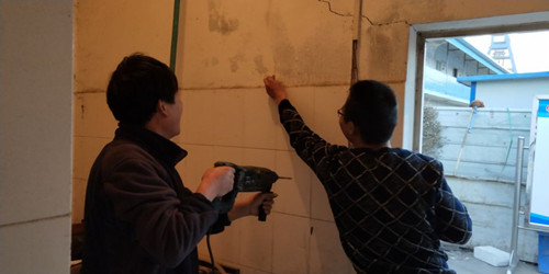 天工公司安装一部让职工温暖一冬