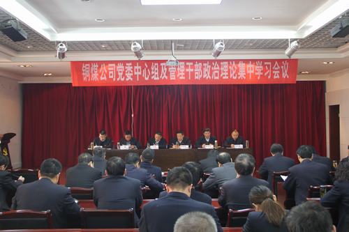 铜煤公司学习党的十九大精神激发发展动力