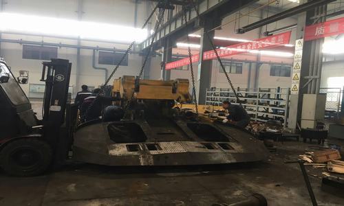设备租赁中心派员驻宁夏跟进掘进机大修现场