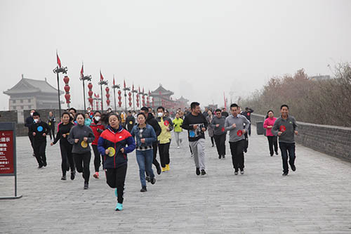 建设集团“庆元旦”职工健身长跑比赛圆满结束