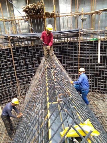 韩城分公司土建十项目部钢筋班组荣获陕煤集团安全先进班组