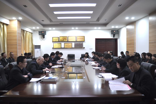 铜川分公司传达学习陕煤集团“两会”精神