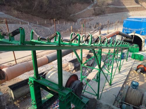 矿建二公司冶坪项目部主、副、风实现全面贯通