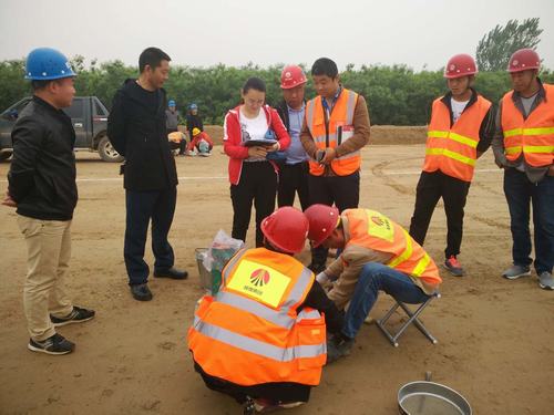 G242大荔县公路建设路基工程顺利通过市质监站交工验收