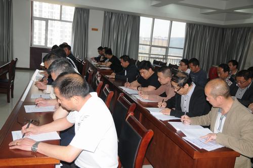 掘进公司闭卷测考安全标准化构筑安全防线