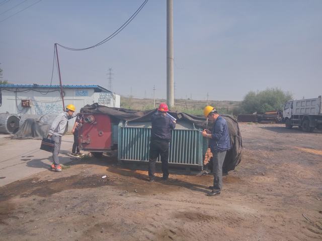 掘进公司携手租赁中心开展联合检查构筑铁军设备基础