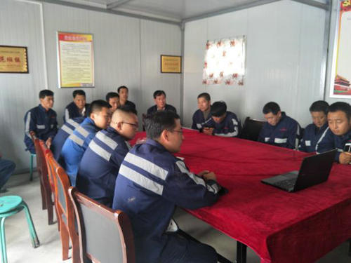 陕煤建设洗选煤运营公司安装第二项目部开展“生命至上、安全发展”安全猜谜活动