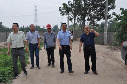 贠公法深入陕煤建设韩城分公司查指导工作