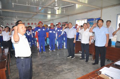 陕煤建设掘进公司：打造“掘进铁军”誓师会定目标 鼓士气 提信心