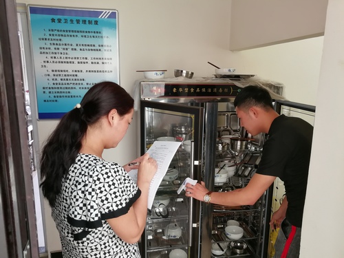 夏日生产不忘舌尖上的“安全”