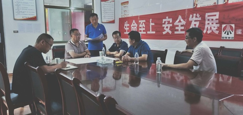 王明智深入川耀项目检查指导工作