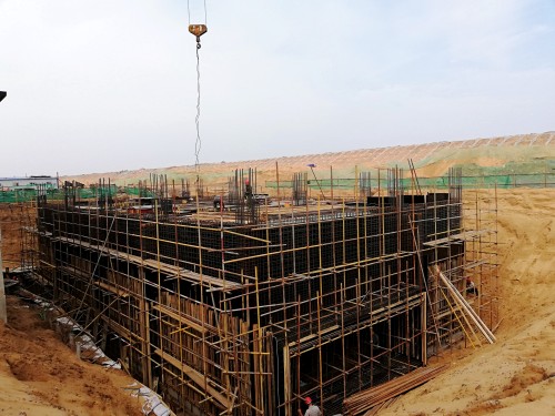 陕煤建设澄合分公司基层单位多措并举追赶超越掀起施工生产热潮