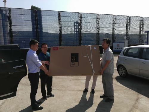 陕煤建设韩城分公司土建五项目部又添“新成员”