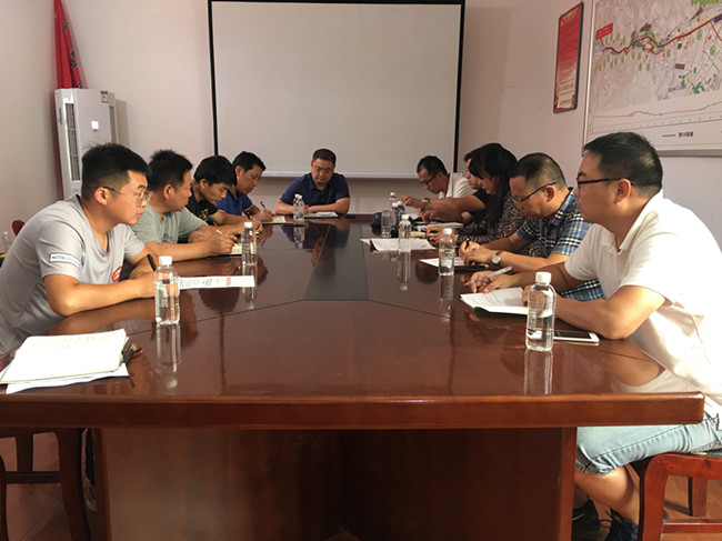 川耀PPP项目道路部分工程启动验收工作