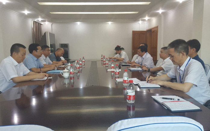 陕煤建设与中国电建重庆公司 关于塔吉克斯坦项目进行业务对接