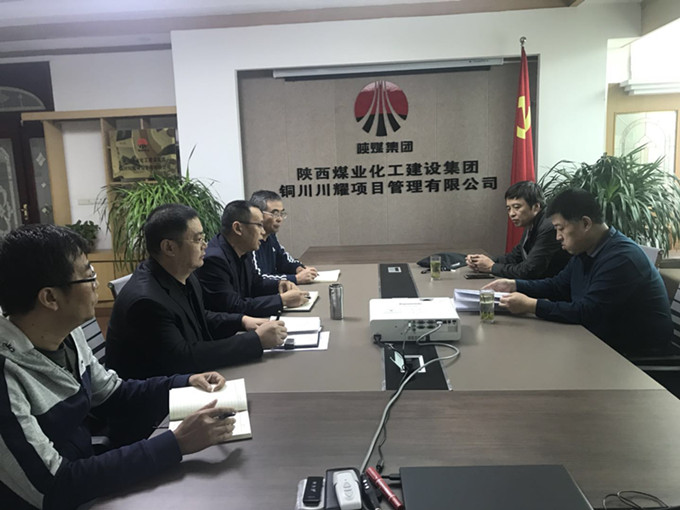 公司领导王宁到川耀公司督导工作