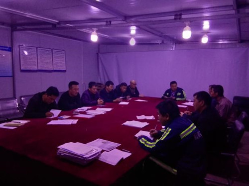 陕煤建设机电安装公司：各项目部筑牢“十一”施工安全防线