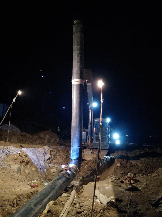 陕煤建设机电安装公司完成彬长小庄矿供热工程定向钻项目