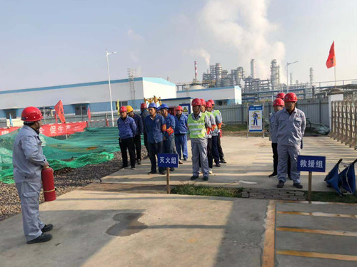 陕煤建设天工公司土建六部高质量抓好蒲城清洁能源生产缓冲池工程施工管理