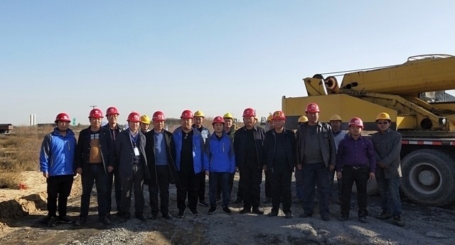 陕煤建设路桥分公司靖神铁路红石峡特大桥正式开工