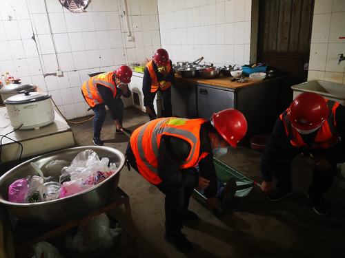 陕煤建设澄合分公司十五部开展煤气中毒应急演练