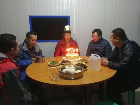 陕煤建设天工公司：别样的生日如冬日暖阳