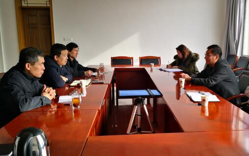 陕煤建设副总师王民福一行深入矿建三公司检查指导工作