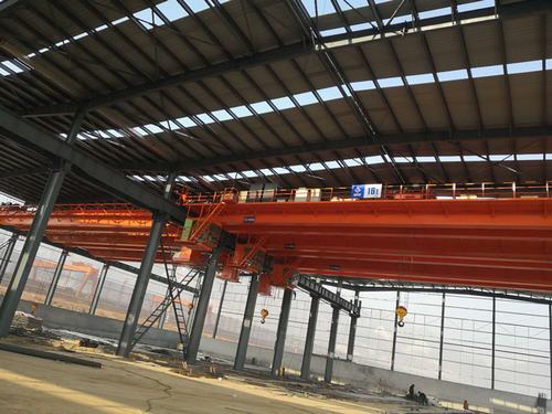 陕煤建设韩城分公司安装五项目部韩城新建废钢生产线工程一次性通过试运转