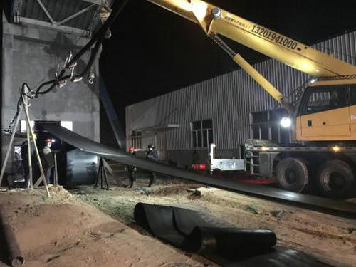 陕煤建设洗选煤运营公司柠条塔运营项目部:暖气抢修工作圆满完成