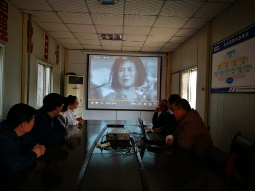 陕煤建设天工公司积极开展清明祭英烈活动