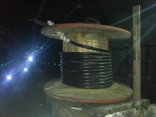 陕煤建设澄合分公司敷设电缆有“新招”