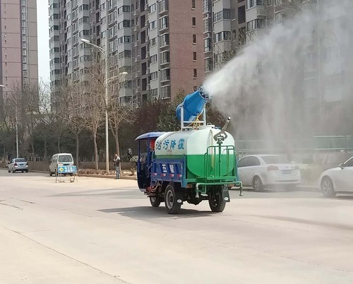 陕煤建设铜煤公司第十二项目部扎实做好防污治霾工作