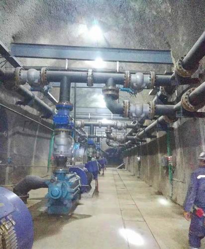 陕煤建设洗选煤运营公司小保当运营项目部二号矿井标准化改造工程火热进行中