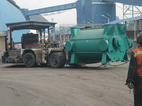 陕煤建设机电安装公司黄陵项目部承建的黄陵二号煤矿瓦斯泵站安装有序进行