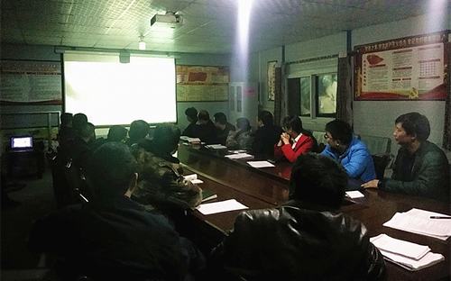 陕煤建设矿建二公司节日期间正风肃纪不懈怠