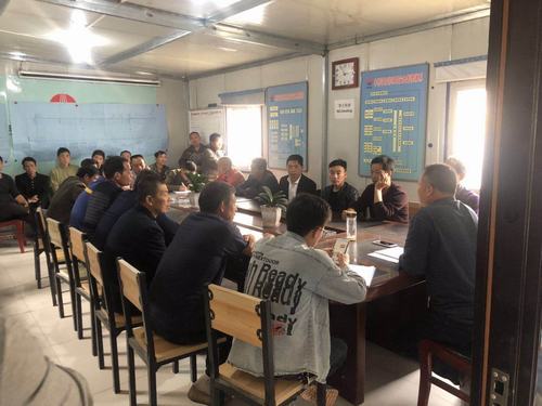 陕煤建设矿建二公司职业病防治宣传下基层