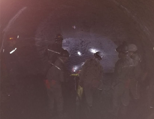 陕煤建设矿建三公司双龙项目部顺利实现双贯通