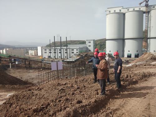 陕煤建设洗选煤运营公司安装第五项目部：太行山下施工忙