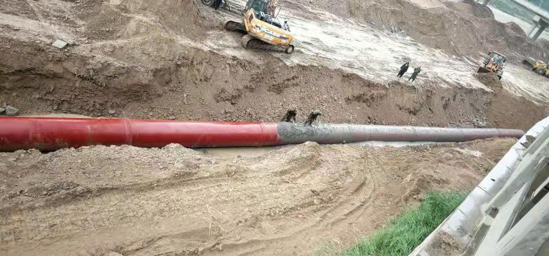 好消息!绥德县污水管网工程主管道全线贯通