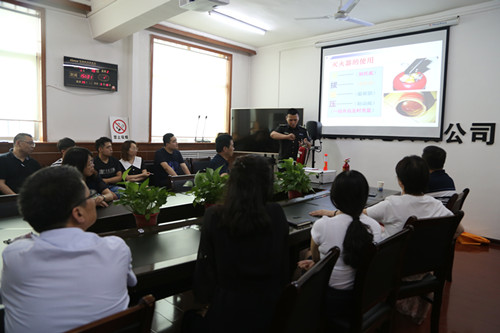 陕煤建设机电安装公司开展消防安全专项培训和应急逃生演练