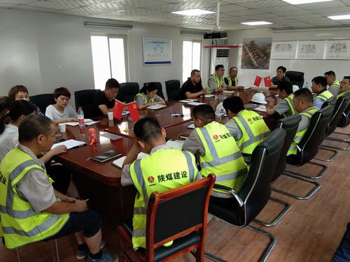 陕煤建设铜煤公司基层项目部党支部党员话初心谈使命